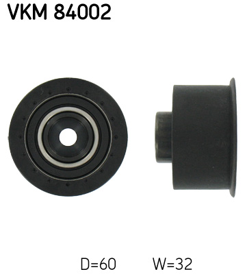 Deflection/Guide Pulley, timing belt - VKM 84002 SKF